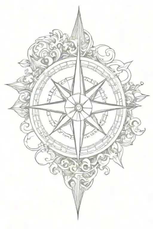 Heraldry And Compass