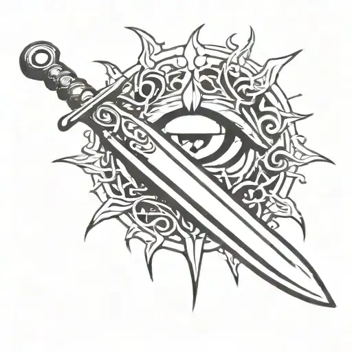 Sword With Scary Eyes