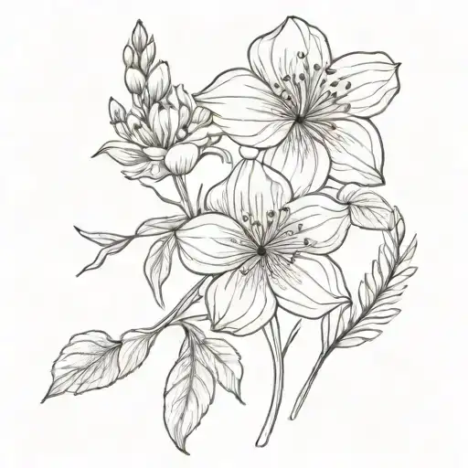 April And November And May Birth Flower