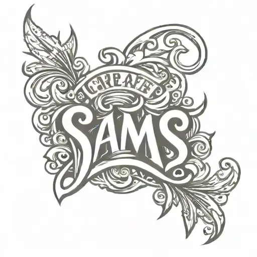 Create A Sams Lettering