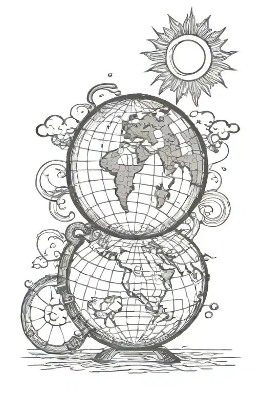 Sun And Globe