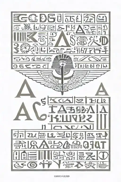 Egyptian Alphabet
