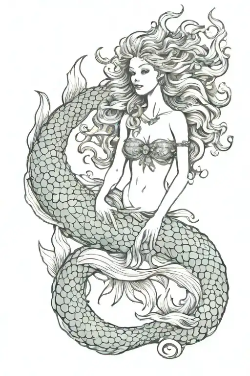 Capricorn Mermaid