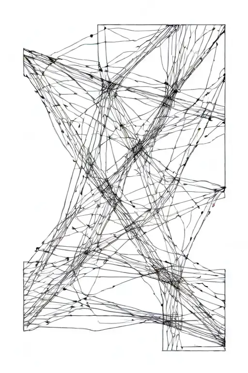 Few Dark Lines Simply Forming From Top To Bottom