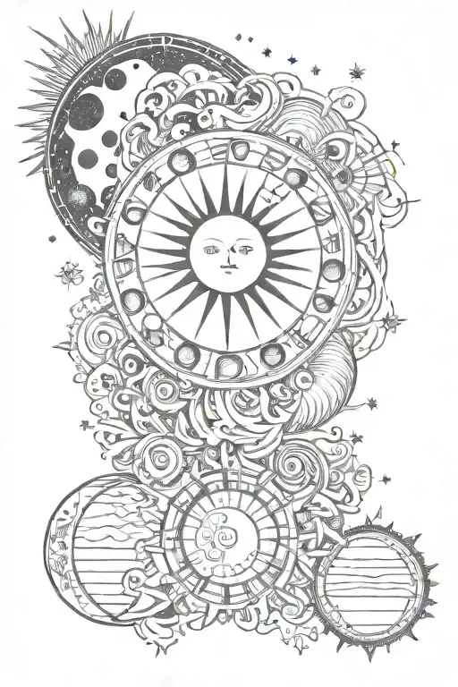 Sun Moon Phases