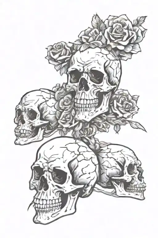 Skulls And Dark Side