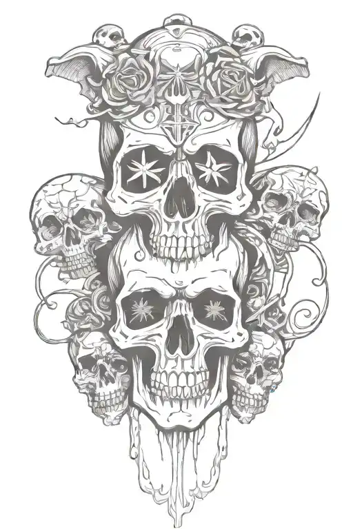 Skulls And Dark Side