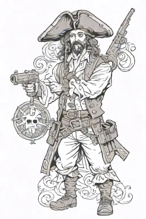 Pirate With Pistol