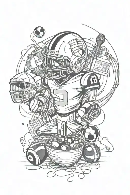 Football Music Life Intertwined