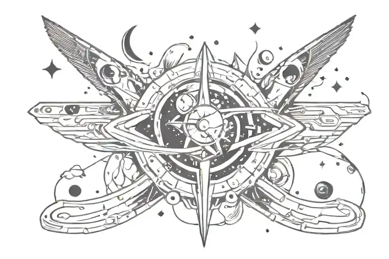 Space Themed Sternum