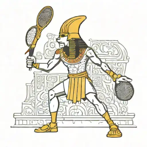 Tennis Egyptian God