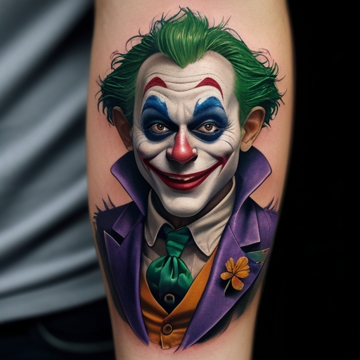 Joker Madagascar Tattoo idea