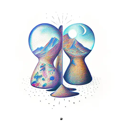 Night And Day Hourglass