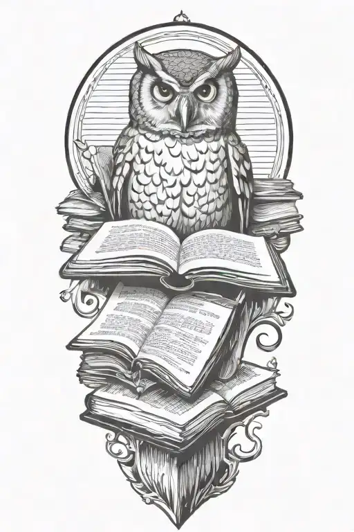 Owl Reading 1 Book