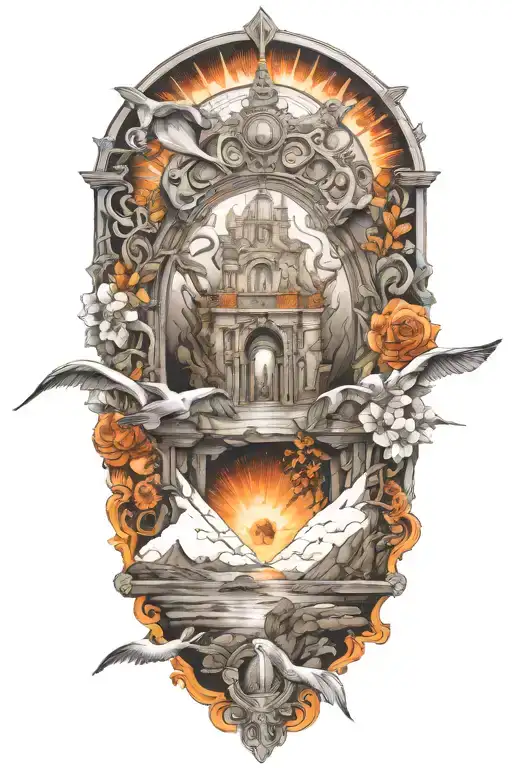 Remove Archway In Back Ground