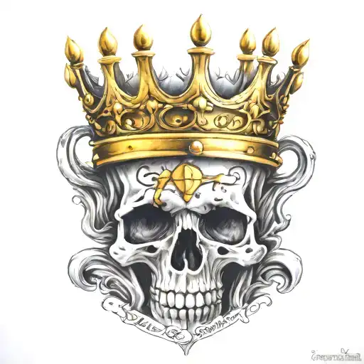 Crown With Script That Reads Every Scar Will Build My Throne