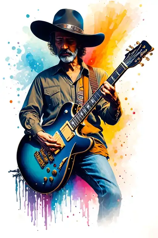 Guitar Player Worship