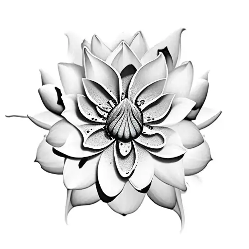 Five Petal Flower Lotus
