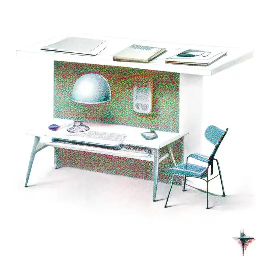 A Psychologist's Desk With Music Notes And Horror Movie References