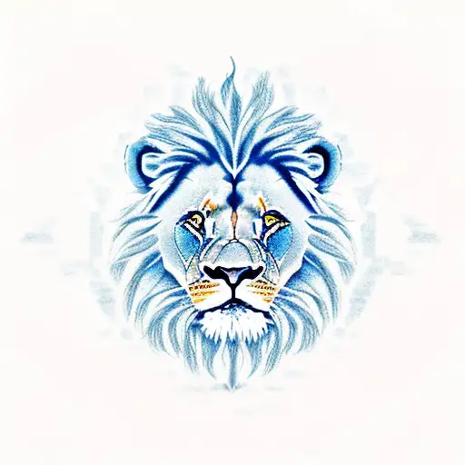 Lion Overlooking Sky