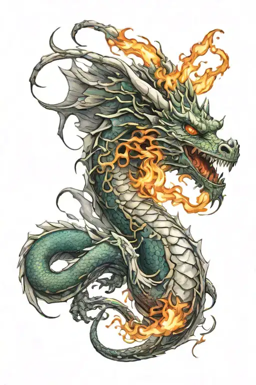 Dragon Breathing Fire