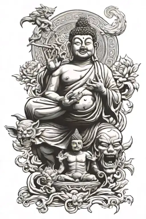 Buddha Vs Oni