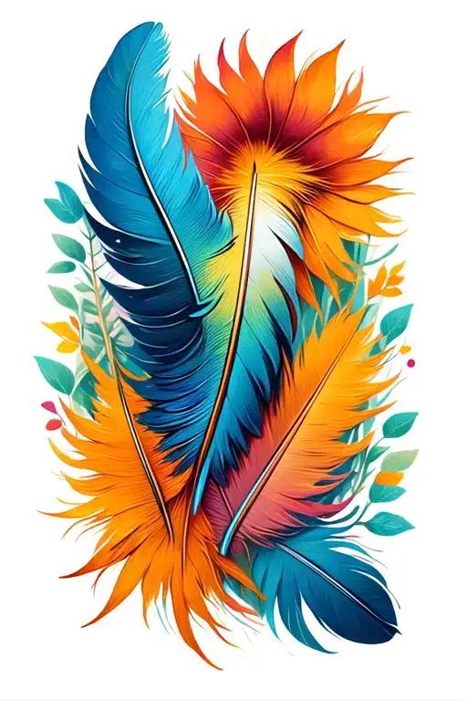 Feathers In Nature Inspired