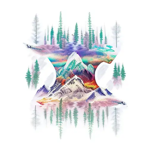 Forest Mountain Travel Nordic Gods