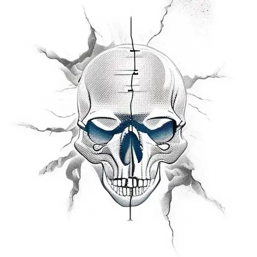 Nordic Skull And Electricity
