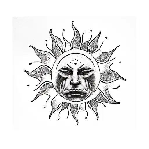 Sun With Hands