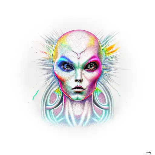 Half Alien Half Girl