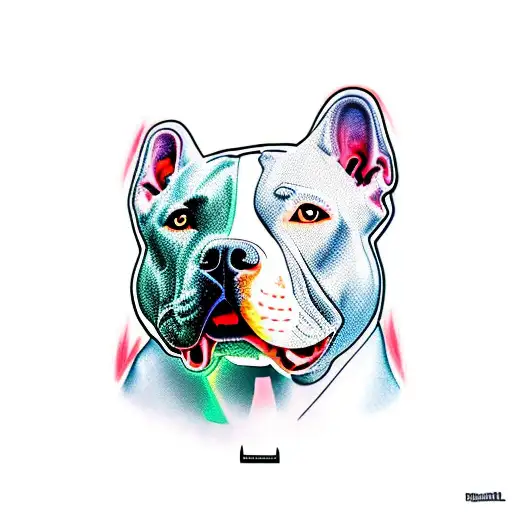 Pitbull Con Su Nombre Abajo Llamada Canela