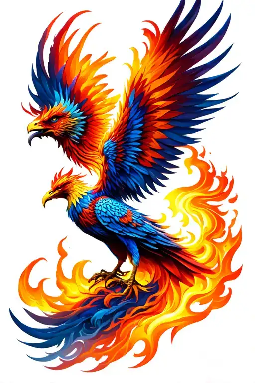 2 Rising Phoenix From Fire