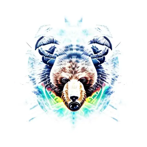 Scorpion Mixed With A Grizzly Bear