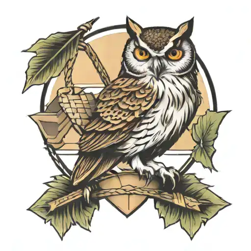 Owl And Arrow