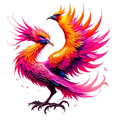Infinite Pink Phoenix