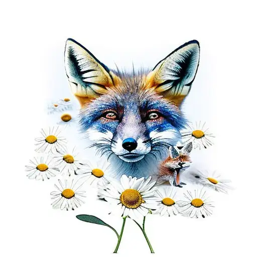 A Fox And A Daisy