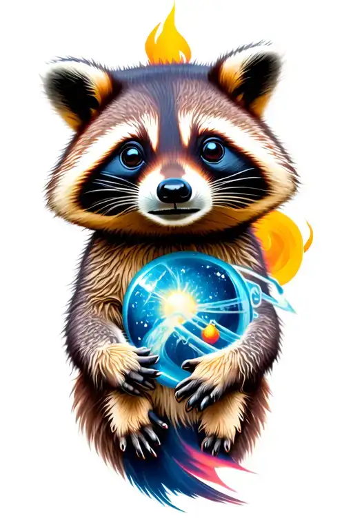 Rocket Racoon And Hi Hi