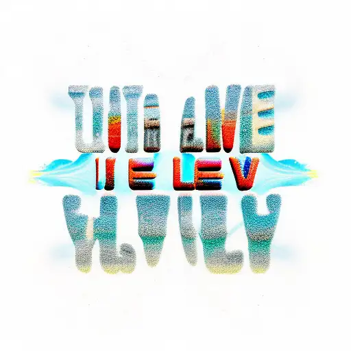 Wavy Text - It's All Love Now
