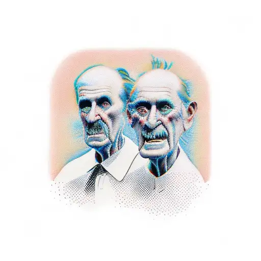 Father And Son Walking Together