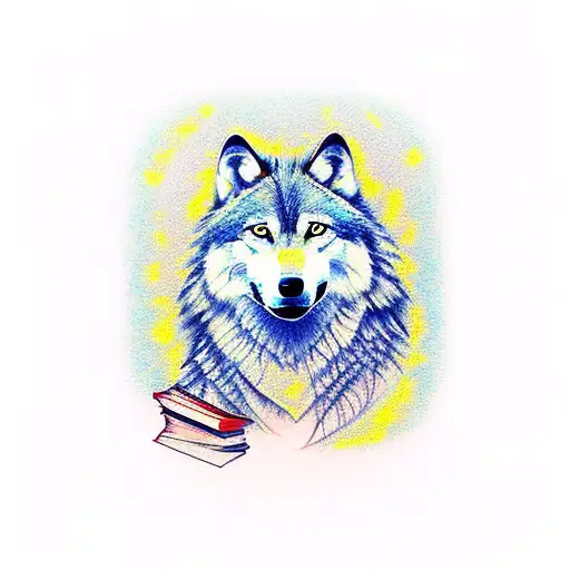 Wolf With A Book