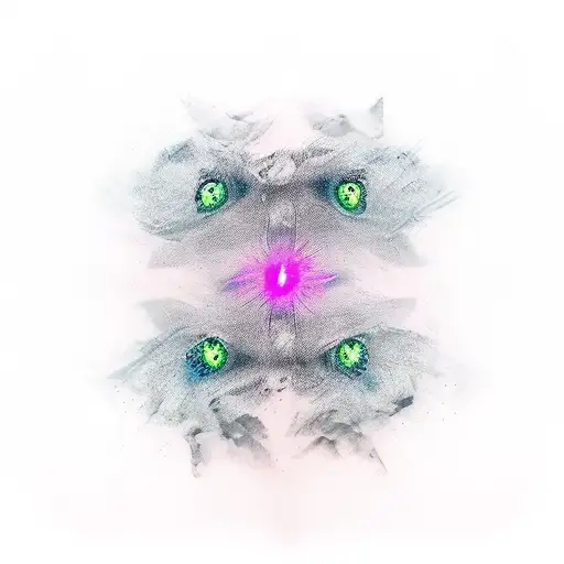 Big Syren Tattoo On Hip