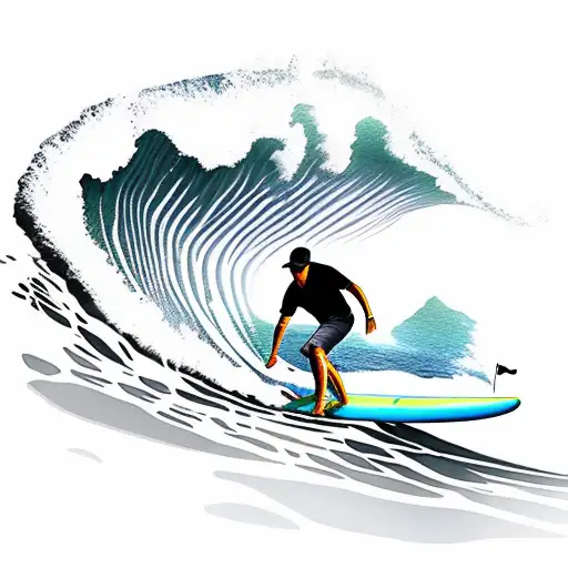 Golf Course Beach Mountain Surfer