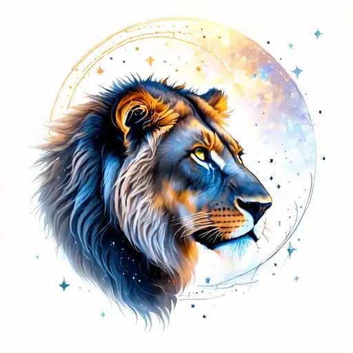 Lioness In The Leo Constellation