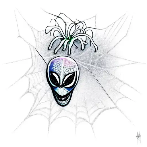 Spider Web Ghost Orchid