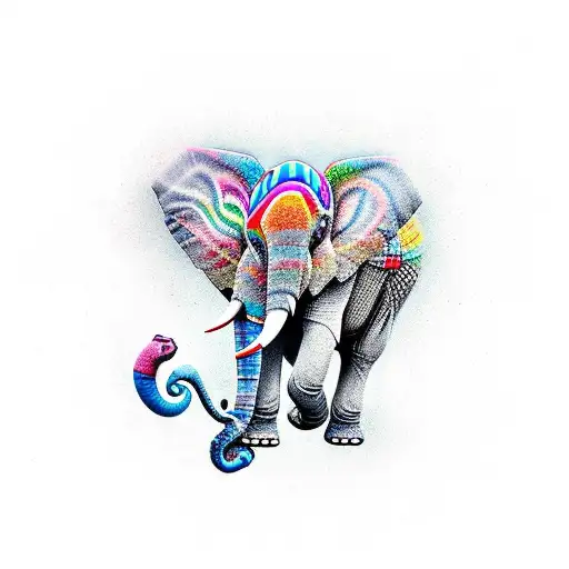 Trippy Elephant