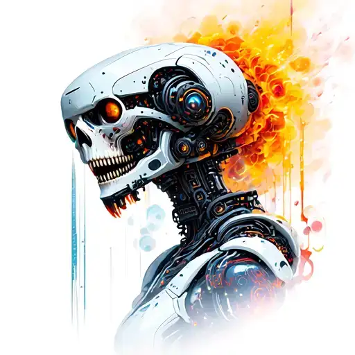 Scary Futuristic Robotic