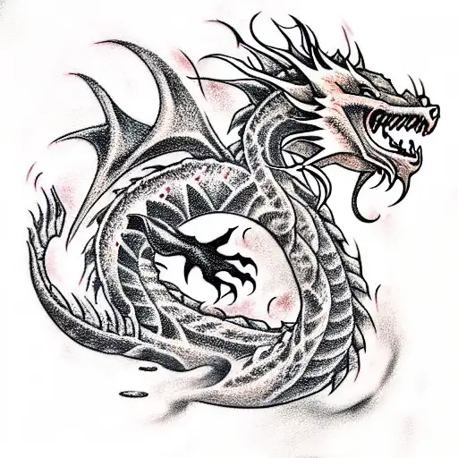 Dragon And Blood