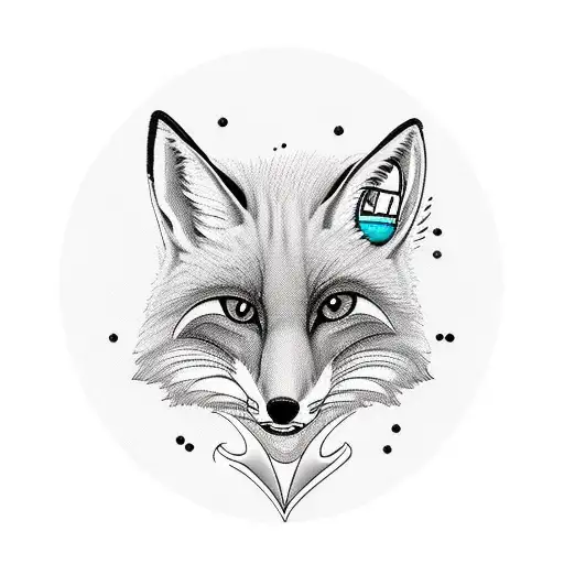 Fox Wearing A Monocle