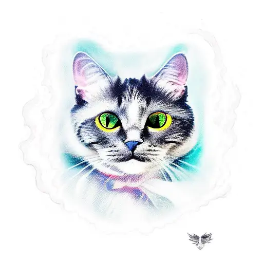 Black Cat With Storm Aspects